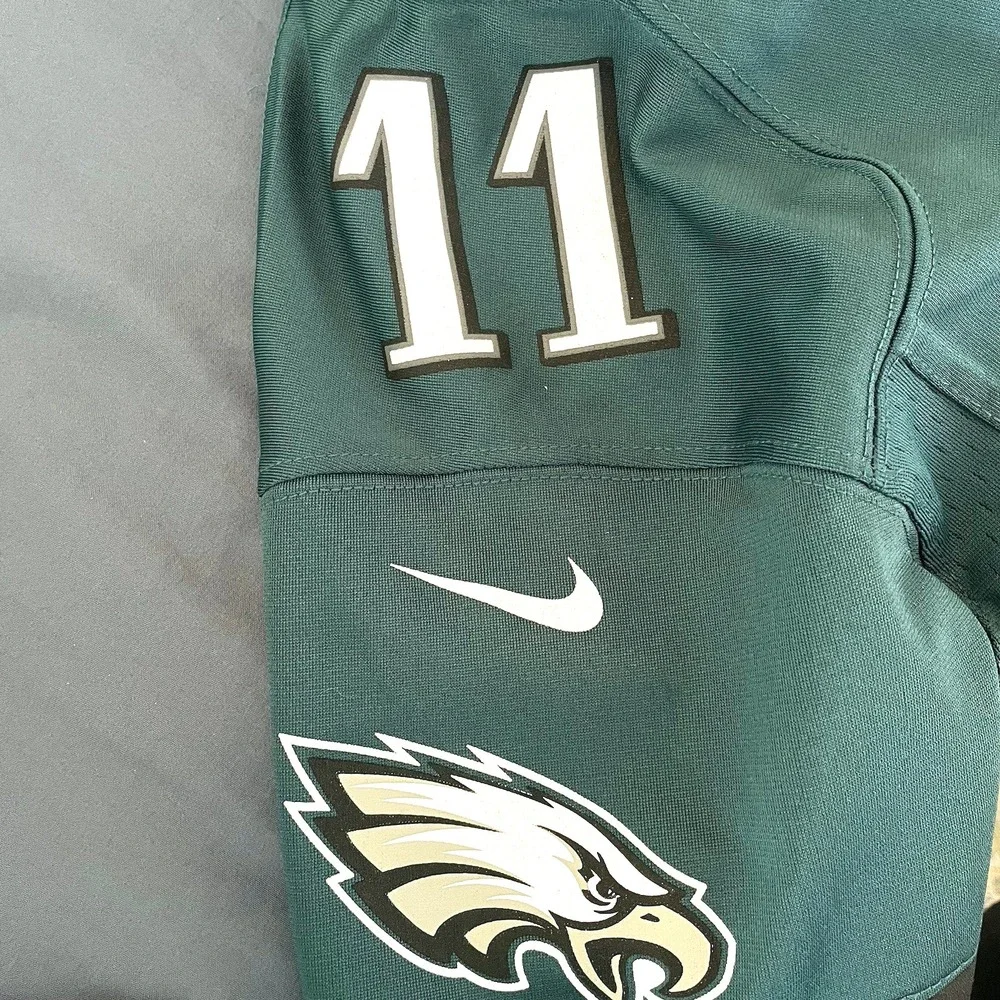 Philadelphia Eagles Nike on Field Jersey Carson‎ Wentz #11 Youth Small (8) Green